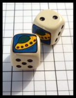 Dice : Dice - My Designs - Flying Saucer - Aug 2013